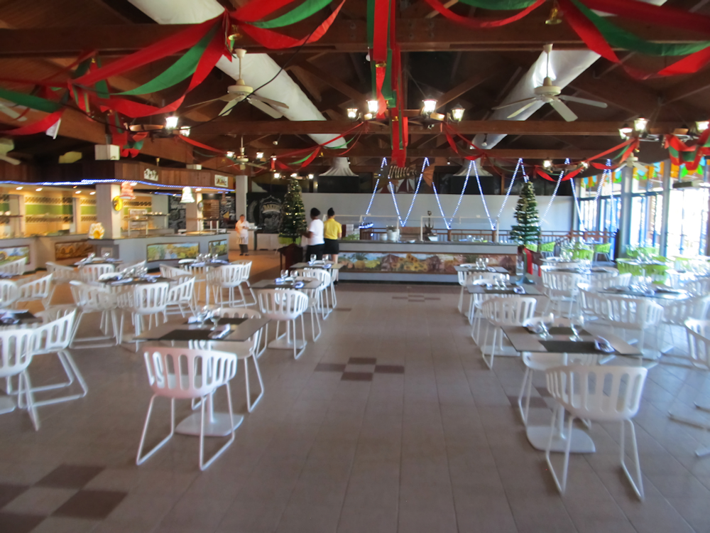 The buffet restaurant